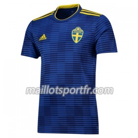 Maillot de Foot Suède Exterieur Coupe du monde 2018